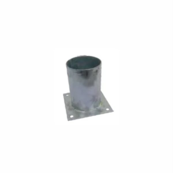 POST ANCHOR GROUND PLATE CIRCULAR WOODEN FENCING ARTICLES