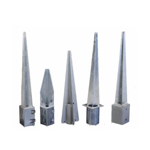 Carbon Steel Pole Anchors, Length: 5.0 inch