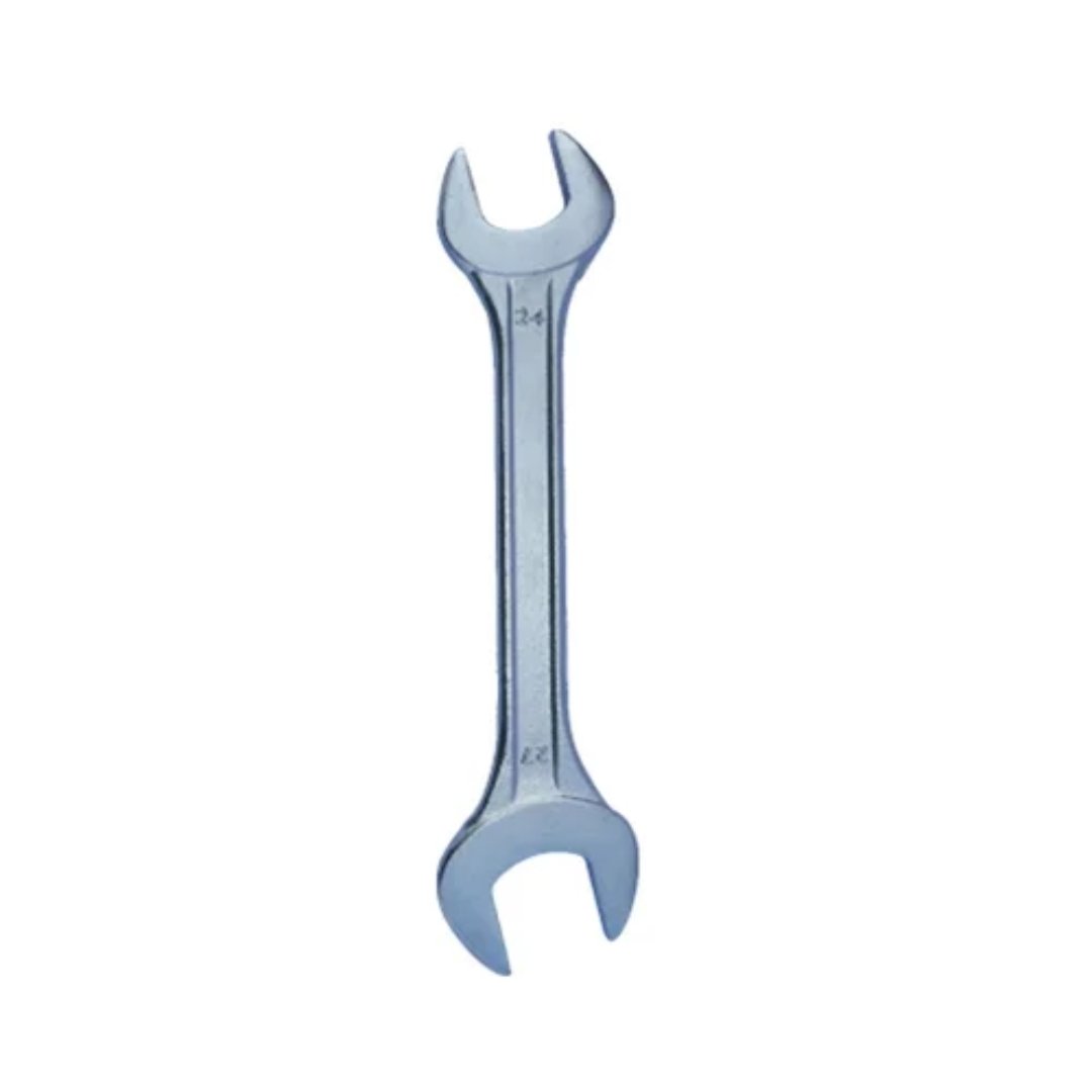 Recess Panel, Matt Finish, Short Length, Carbon Steel DOUBLE-OPEN END SPANNERS